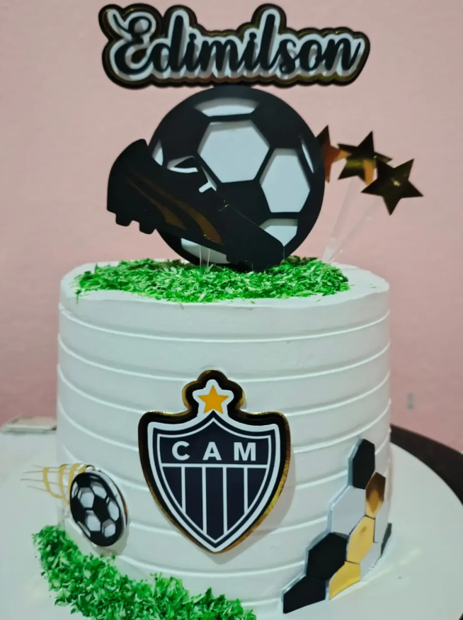 Bolo Temático Futebol Clube Atlético Mineiro